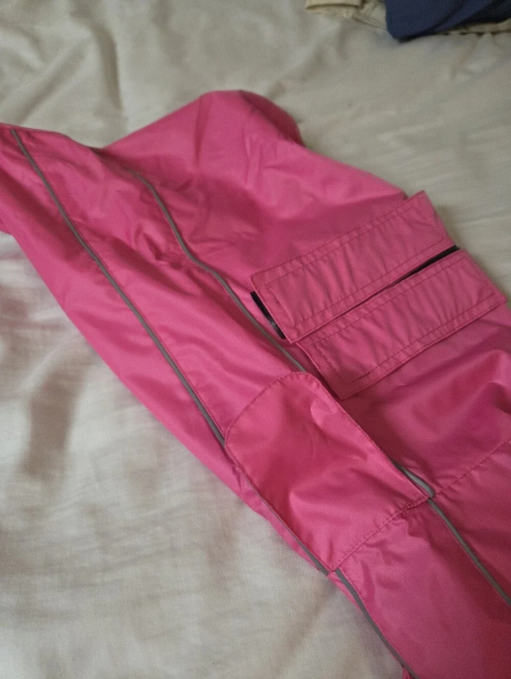 Pink Waterproof Pet Raincoat